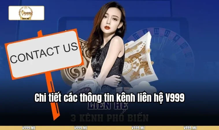 Chi tiết các thông tin kênh liên hệ V999